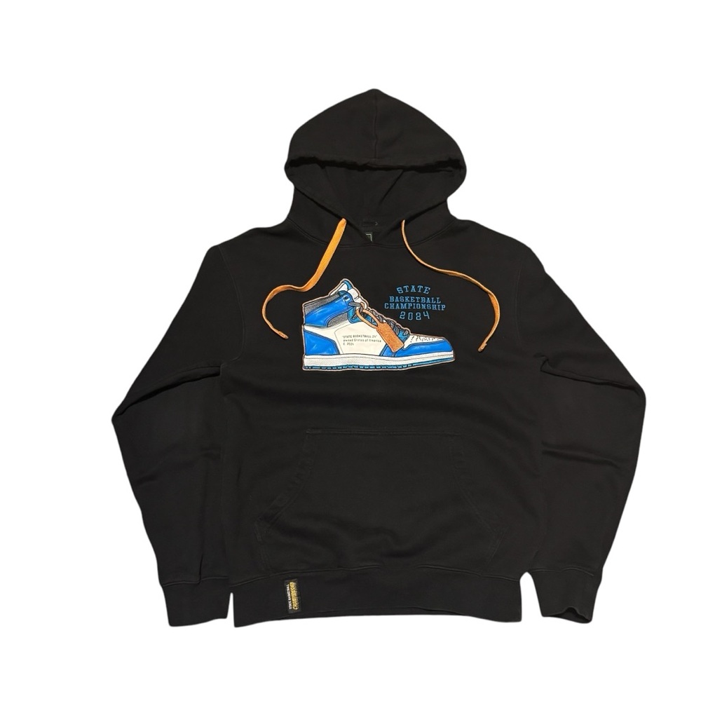 Printed On Site Men’s State Championship Embroidered Hoodie